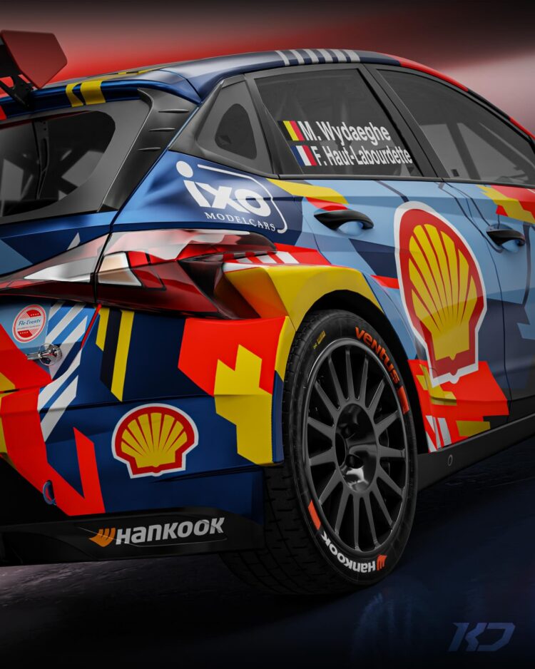 Martijn Wydaeghe võistlusmasin, Foto: facebook.com/MWCODRIVER