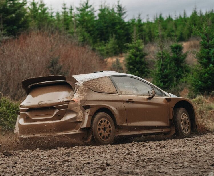 Romet Jürgenson Ford Fiesta Rally2 arendustestil, Foto: M-Sport