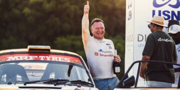 Jourdan Serderidis Safari poodiumil, Foto: BMA.AUTOSPORT