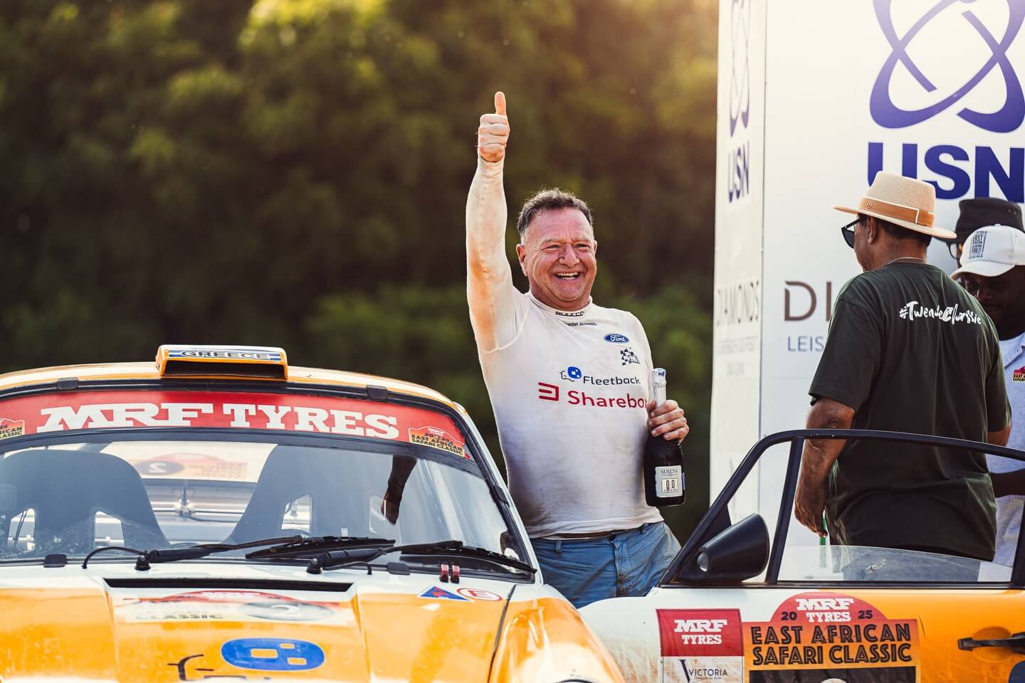 Jourdan Serderidis Safari poodiumil, Foto: BMA.AUTOSPORT