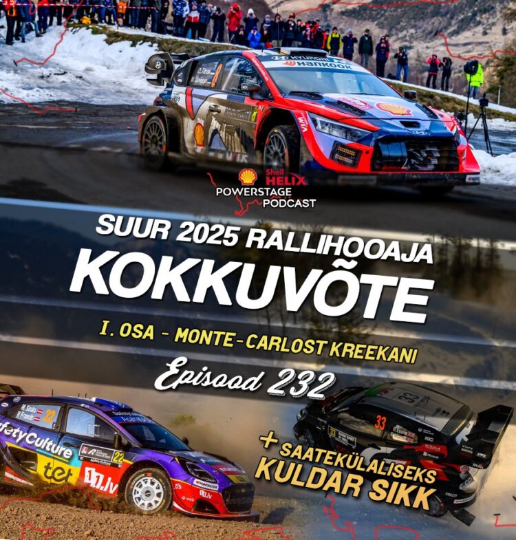 Powerstage: WRC hooaja 2025 kokkuvõte koos Kuldar Sikuga I. osa