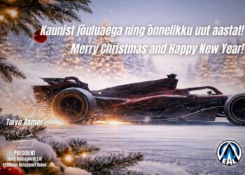 Eesti Autospordi Liidu presidendi Toivo Asmeri jõulutervitus
