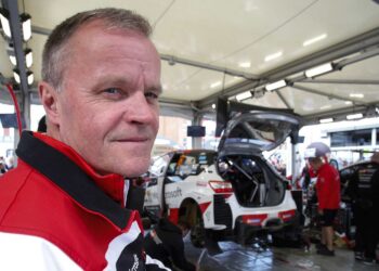 Tommi Mäkinen. Foto: Toyota Gazoo Racing WRC