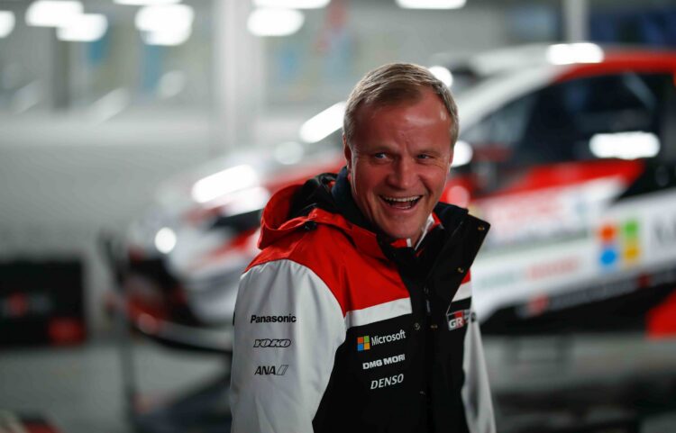 Tommi Mäkinen. Foto: Toyota Gazoo Racing WRC