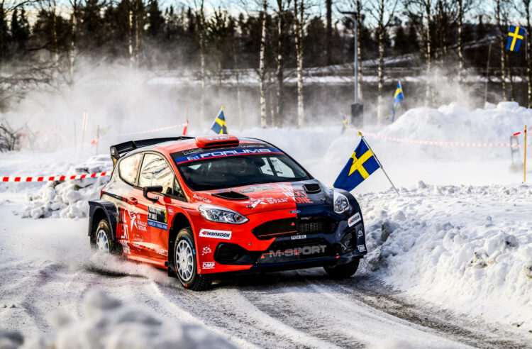 Romet Jürgenson Rootsi rallil 2025, Foto: M-Sport