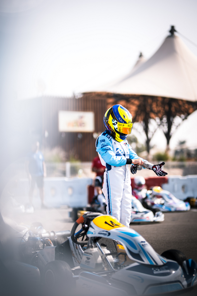 Albert Tamm, OKNJ, COTF Academy Program, Al Forsan Karting