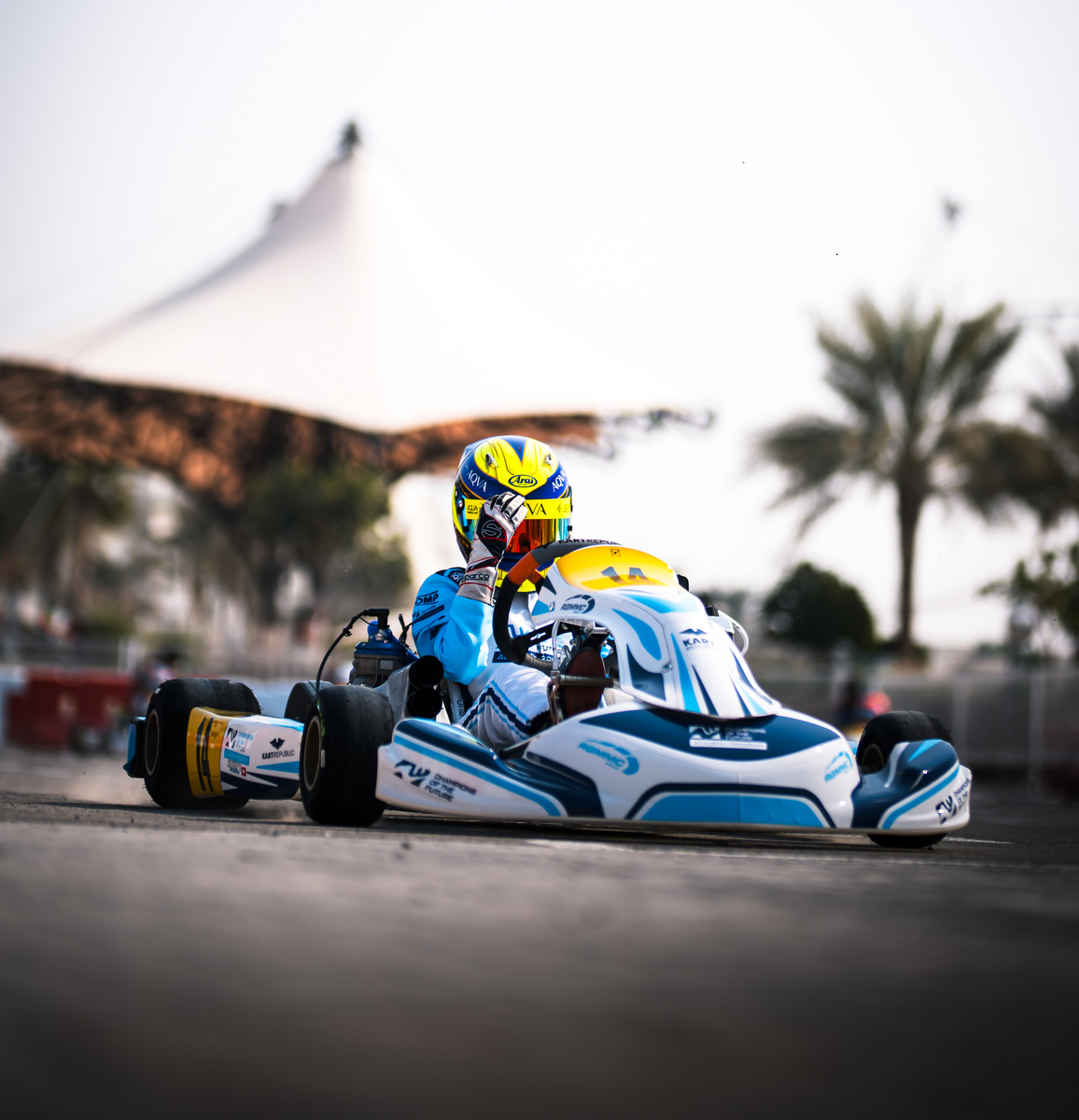 Albert Tamm, OKNJ, COTF Academy Program, Al Forsan Karting