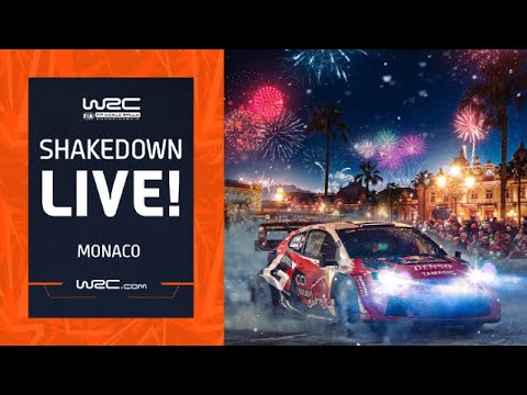 Kuvatõmmis videost Monte Carlo MM-ralli testikatse otseülekanne