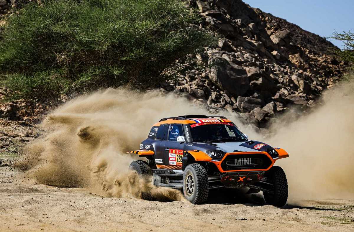 Guillaume De Mevius ja Mathieu Baumel, X-raid MINI JCW Dakar 2026, Foto: a.s.o./f.gooden/dppi