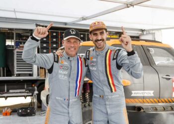 Mathieu Baumel ja Guillaume de Mévius, Foto: A.S.O./J.Delfosse/DPPI