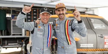 Mathieu Baumel ja Guillaume de Mévius, Foto: A.S.O./J.Delfosse/DPPI