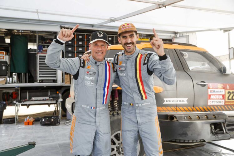 Mathieu Baumel ja Guillaume de Mévius, Foto: A.S.O./J.Delfosse/DPPI