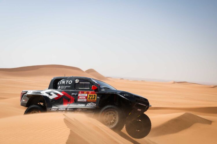 Saood VARIAWA ja François CAZALET Toyota Gazoo Racing, Dakar 2026, Foto: a.s.o./f.le floc'h/dppi