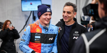 Adrine Fourmaux ja Cyril Aboteboul Monte-Carlo 2026, Foto: Vincent Thuillier / Hyundai Motorsport GmbH