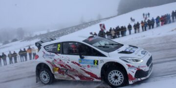 Romet Jürgenson ja Siim Oja Jänner ralli , Foto: jaennerrallye.at