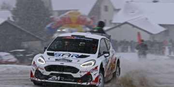 Romet Jürgenson ja Siim Oja Jänner ralli 2026, Foto: Daniel Fessl