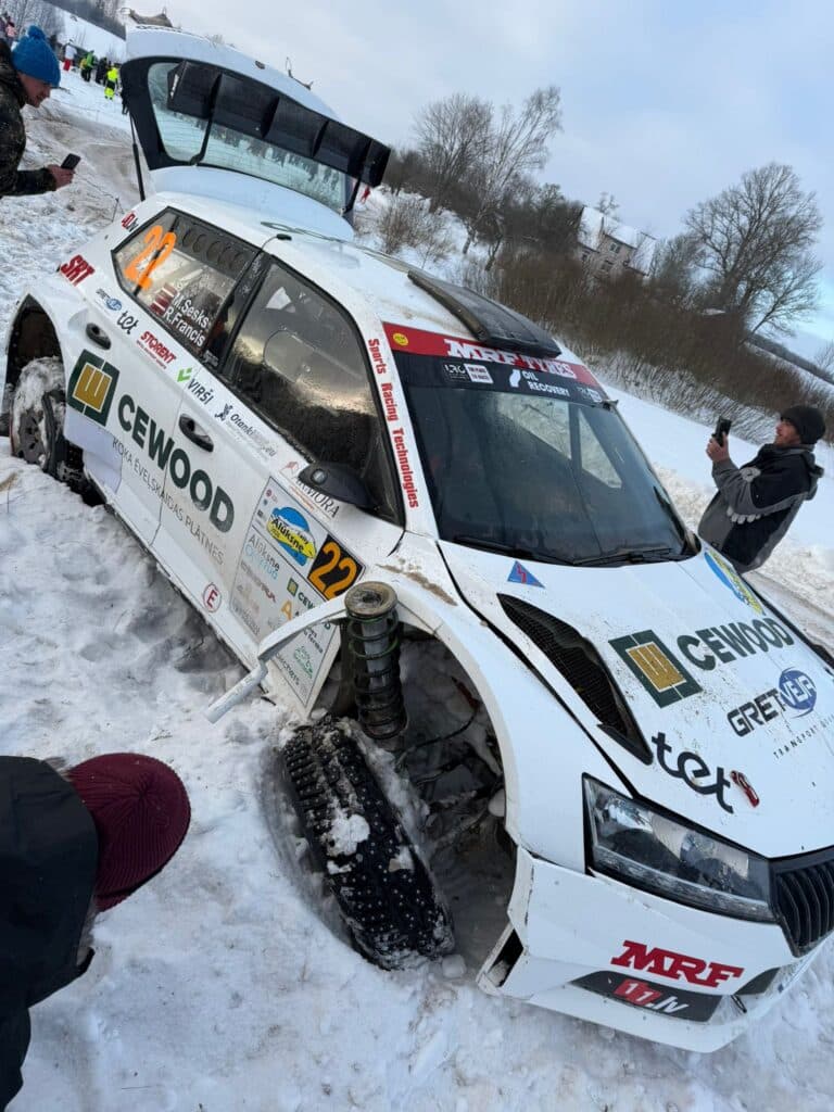 Martins Sesks Aluksne ralli 2026, Foto: Aluksne Rally