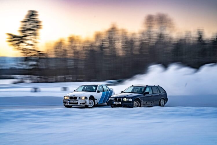 Talvine driftisari jätkus Pokal. Foto: Eesti Drifti Liit