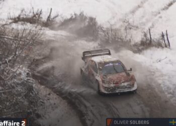 Oliver Solberg, Kuvatõmmis Rally.tv