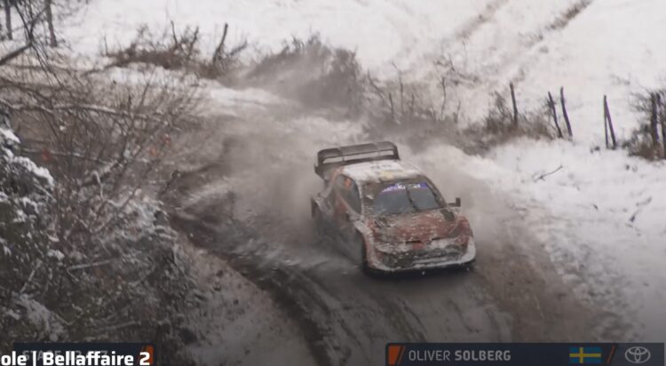 Oliver Solberg, Kuvatõmmis Rally.tv