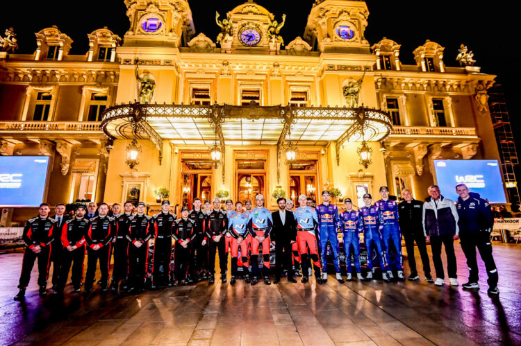 WRC 2025 hooaja avamine Monacos, Monte Carlo, Foto: @World / Red Bull Content Pool