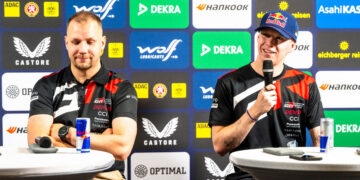 Jonne Halttunen ja Kalle Rovanperä, Foto: Jaanus Ree / Red Bull Content Pool