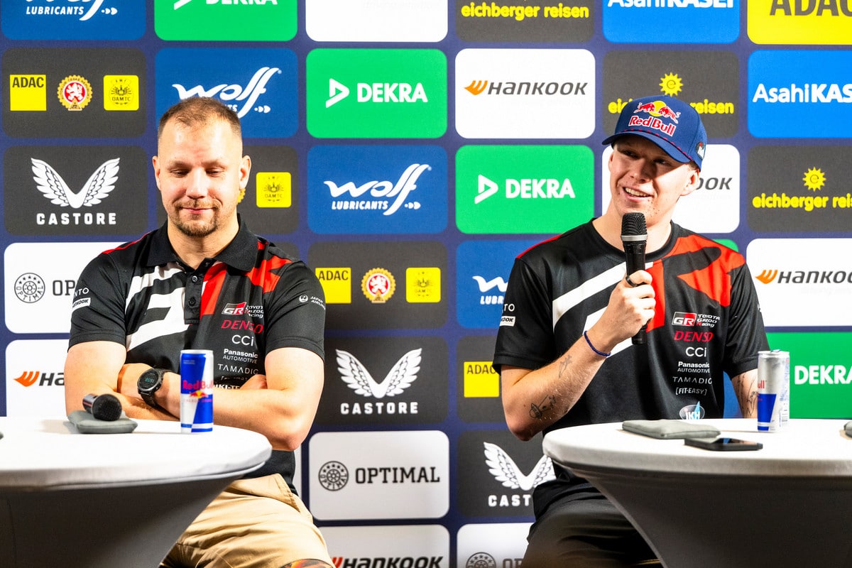 Jonne Halttunen ja Kalle Rovanperä, Foto: Jaanus Ree / Red Bull Content Pool