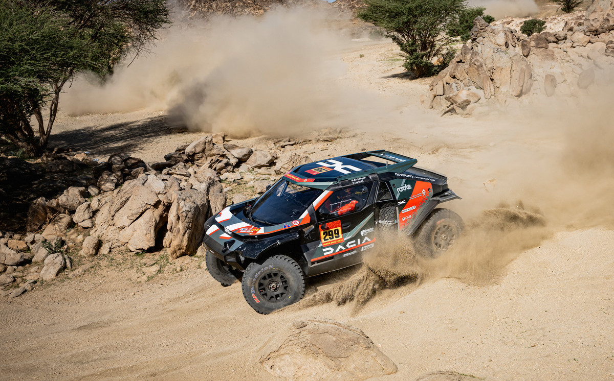 Nasser Al-Attiyah ja Fabian Lurquin, Dakar 2026, Foto: Marcelo Maragni / Red Bull Content Pool