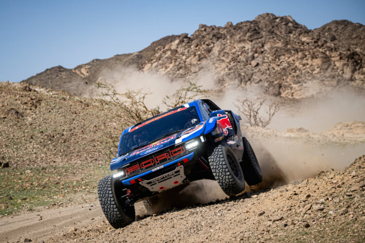 Mitch Guthrie Jr (usa) ja Kellon Walch (usa) of Ford M-Sport, Dakar 2026, Foto: Marcelo Maragni / Red Bull Content Pool