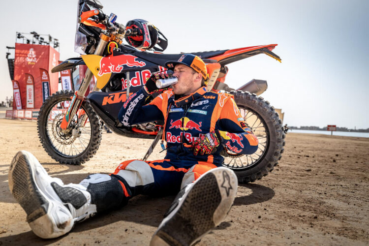 Daniel Sanders Dakar 2026 Finišis, Foto: Kin Marcin / Red Bull Content Pool