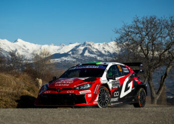 Elfyn Evans ja Scott Martin, TOYOTA GAZOO RACING WRT, Monte Carlo 2026, Foto: Jaanus Ree / Red Bull Content Pool
