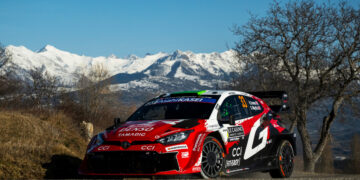 Elfyn Evans ja Scott Martin, TOYOTA GAZOO RACING WRT, Monte Carlo 2026, Foto: Jaanus Ree / Red Bull Content Pool