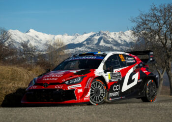 Oliver Solberg ja Elliott Edmondson Monte Carlo ralli 2026, Foto: Jaanus Ree / Red Bull Content Pool