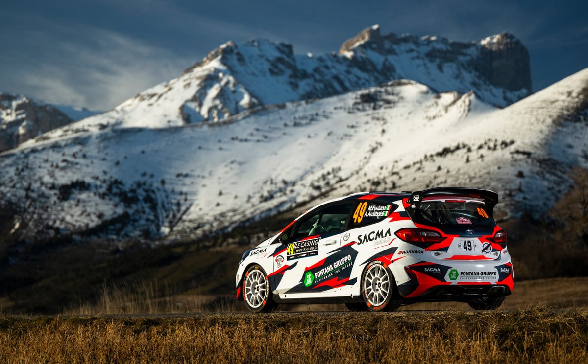 Matteo Fontana ja Alessandro Arnaboldi, Monte Carlo ralli 2026, Foto: Jaanus Ree / Red Bull Content Pool
