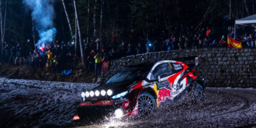 Sébastien Ogier ja Vincent Landais Monte Carlo ralli 2026, Foto: Jaanus Ree / Red Bull Content Pool