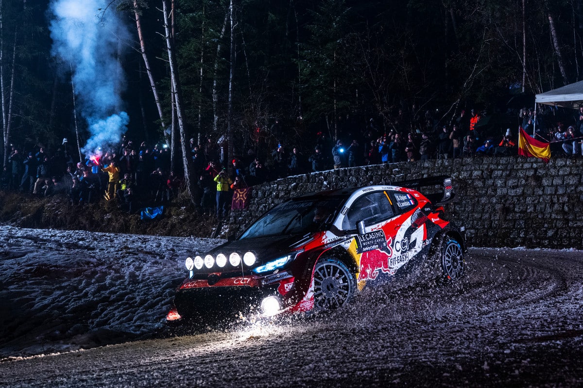Sébastien Ogier ja Vincent Landais Monte Carlo ralli 2026, Foto: Jaanus Ree / Red Bull Content Pool