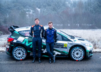 Romet Jürgenson ja Siim Oja, Monte-Carlo ralli 2026, Foto: Jaanus Ree / Red Bull Content Pool