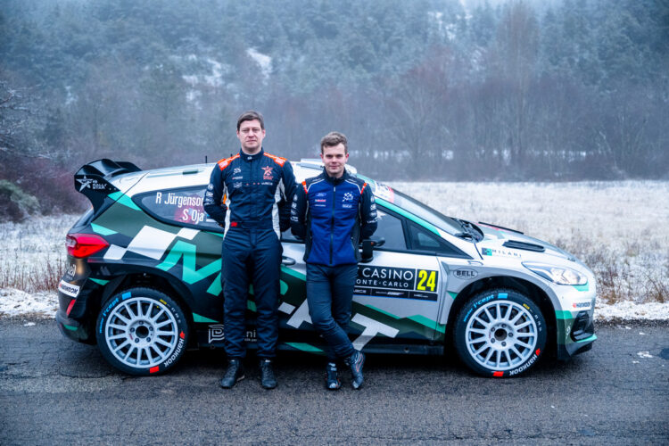 Romet Jürgenson ja Siim Oja, Monte-Carlo ralli 2026, Foto: Jaanus Ree / Red Bull Content Pool