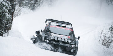 Kalle Rovanperä Arctic rallil 2025. Foto: Taneli Niinimäki / AKK