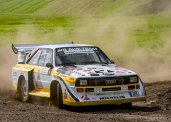 Ivars ja Andris Velmes, Audi Sport Quattro S1 E2, Foto: Latvian Rally Championship