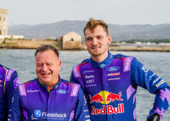 Jourdan Serderidis ja Gregoire Munster. Foto: M-Sport Ford WRT