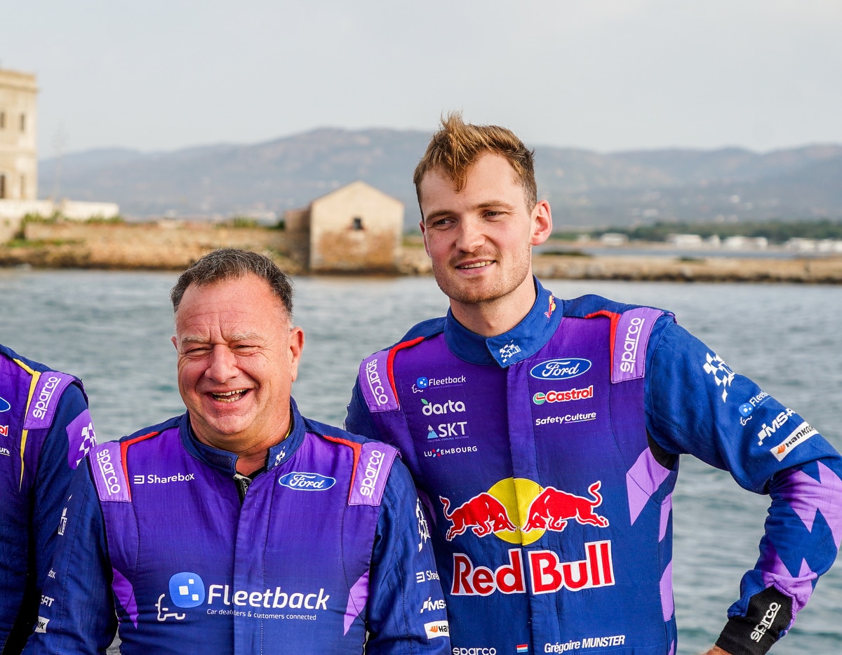 Jourdan Serderidis ja Gregoire Munster. Foto: M-Sport Ford WRT