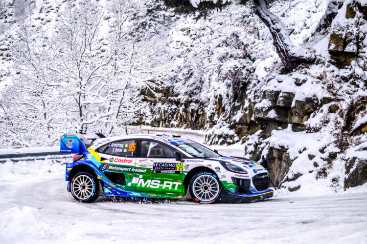 Jon Armstrong ja Shane Byrne, M-Sport Ford Puma, Monte Carlo 2026, Foto: M-Sport