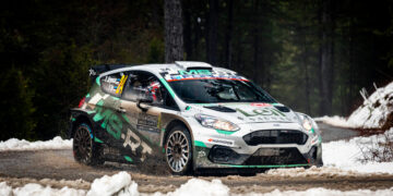 Romet Jürgenson ja Siim Oja, M-Sport Ford Fiesta Rally2, Monte Carlo MM-ralli 2026, Foto: M-Sport