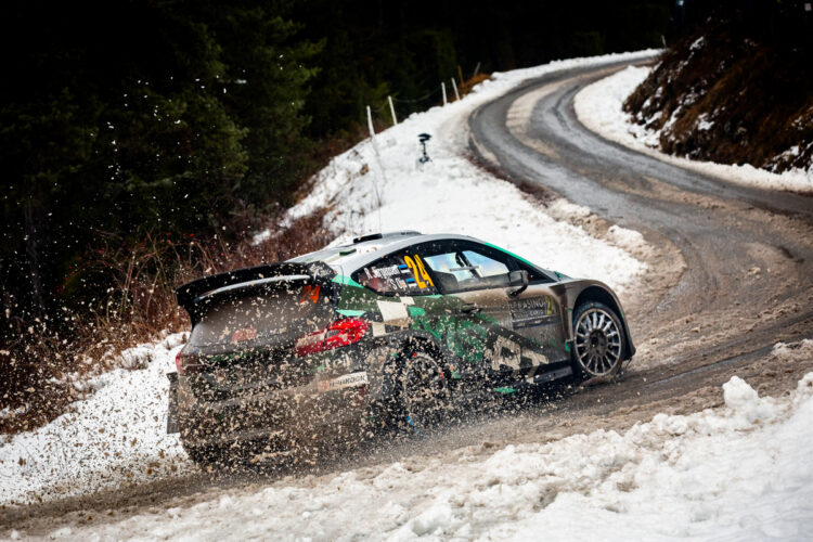 Romet Jürgenson ja Siim Oja, M-Sport Ford Fiesta Rally2, Monte Carlo MM-ralli 2026, Foto: M-Sport
