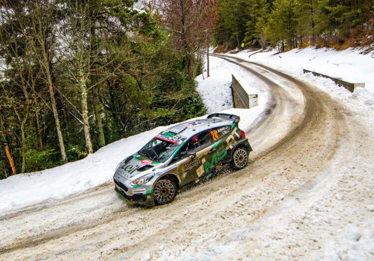 Romet Jürgenson ja Siim Oja, M-Sport Ford Fiesta Rally2, Monte Carlo MM-ralli 2026, Foto: M-Sport