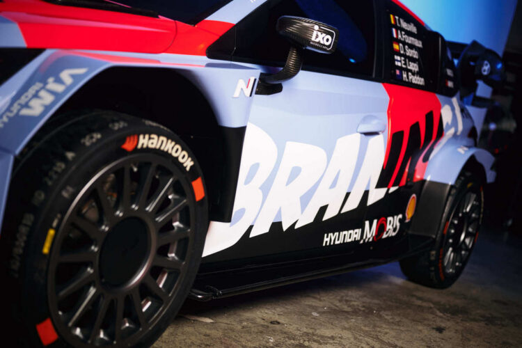 Hyundai võistlusauto Monte Carlo rallil, Foto: Hyundai Motorsport