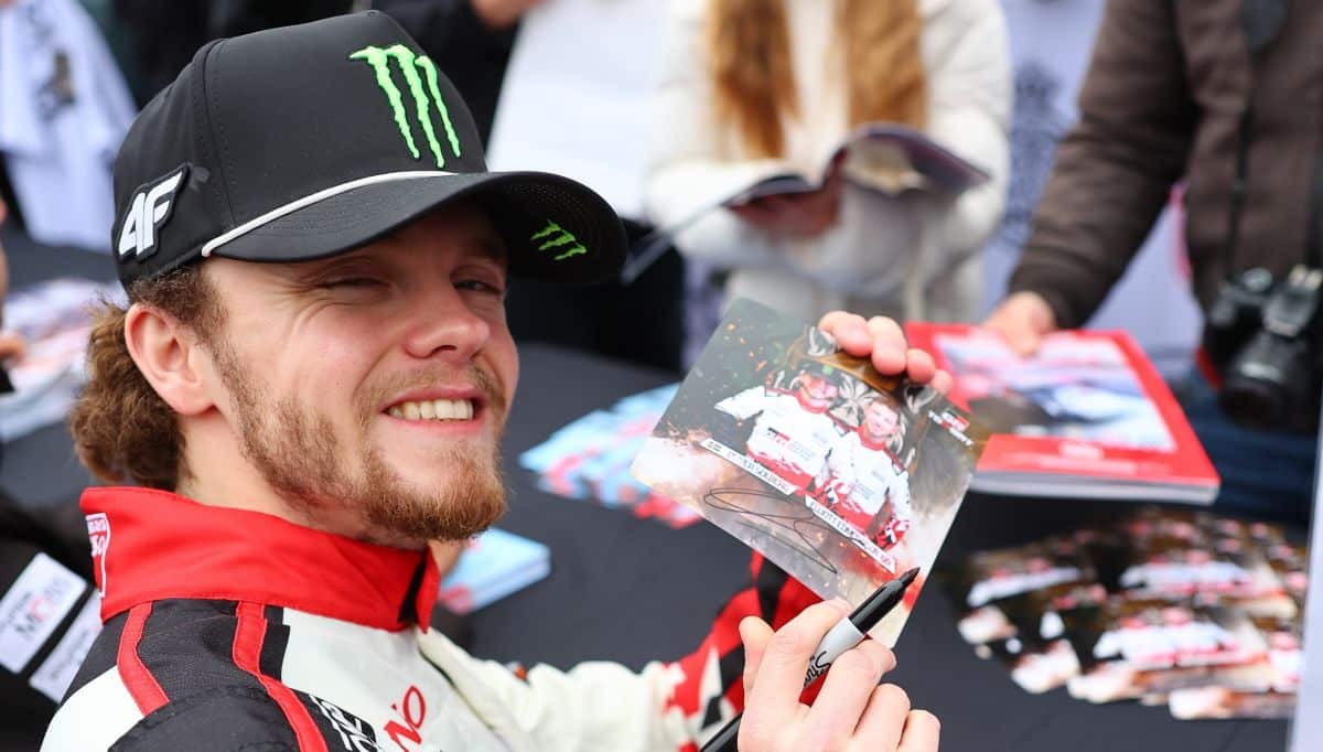 Oliver Solberg. Kuva: TGR WRT / McKlein