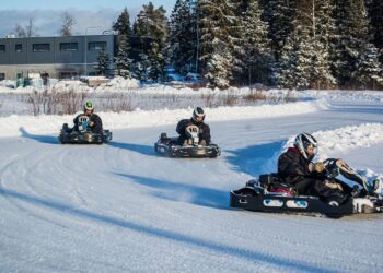 LaitseRallyPark´is saab sõita talvekarti. Foto: LaitseRallyPark