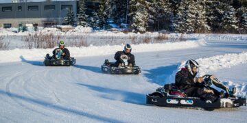 LaitseRallyPark´is saab sõita talvekarti. Foto: LaitseRallyPark